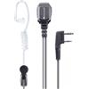 Midland - Microfono con Auricolare MA31-LK PRO Pneumatico 2 Pin Kenwood, Sicurezza e Outdoor - Cavo Silicone Trasparente - Compatibile con Walkie Talkie G10/G11 Pro, G13, CT990 EB, CT590 S e Altri