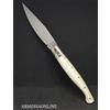 Monni Roberto COLTELLO ARTIGIANALE SARDO PATTADA TASCABILE MANICO IN CORNO COLLEZIONE SARDEGNA