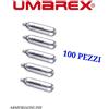 BOMBOLETTE CO2 SOFT AIR GAS 100 PEZZI 12G PER PISTOLA CO2 UMAREX RICARICA