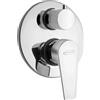 JACUZZI Miscelatore doccia cromato ad incasso con deviatore Flora Jacuzzi