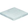 FIRST Coperchio leggero pedonale grigio/verde per pozzetto PVC First
