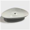 Lullaby Lavabo bianco lucido appoggio triangolare ceramica Parker