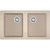 FRANKE Lavello reversibile BFG 620 fragranite avena 2 vasche Boston Franke