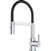 FRANKE Miscelatore cromato semi professionale con doccetta Lina Franke