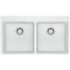 FRANKE Lavello incasso MRG 620-39-39 FTL fragranite bianco 2 vasche Centro Franke
