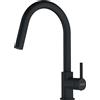 FRANKE Miscelatore monocomando girevole black matt Lina Doccia Franke