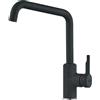 FRANKE Miscelatore girevole monocomando nero Urban Franke