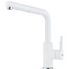 FRANKE Miscelatore girevole monocomando con doccetta bianco Urban Franke