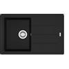 FRANKE Lavello reversibile BFG 611-78 fragranite black matt Boston Franke