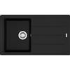 FRANKE Lavello reversibile BFG 611-86 fragranite black matt Boston Franke