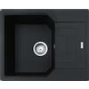 FRANKE Lavello a incasso reversibile UBG 611-62 fragranite nero Urban Franke