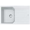 FRANKE Lavello a incasso reversibile UBG 611-78 fragranite bianco Urban Franke
