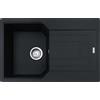 FRANKE Lavello a incasso reversibile UBG 611-78 fragranite black matt Urban Franke