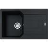 FRANKE Lavello a incasso reversibile UBG 611-78 fragranite nero Urban Franke