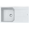 FRANKE Lavello a incasso reversibile UBG 611-86 fragranite bianco Urban Franke