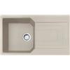 FRANKE Lavello a incasso reversibile UBG 611-86 fragranite sahara Urban Franke