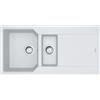 FRANKE Lavello a incasso reversibile UBG 651 fragranite bianco Urban Franke