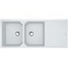 FRANKE Lavello a incasso reversibile UBG 621 fragranite bianco Urban Franke