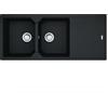 FRANKE Lavello a incasso reversibile UBG 621 fragranite nero Urban Franke