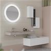 SAVINIDUE Lavabo sospeso HPL con doppia vasca Idea Savinidue