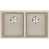FRANKE Lavello incasso MRG 620-35-35 fragranite sahara 2 vasche Maris Franke