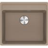 FRANKE Lavello incasso MRG 610-52 TL fragranite oyster 1 vasca Maris Franke