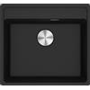 FRANKE Lavello incasso MRG 610-52 TL fragranite nero 1 vasca Maris Franke