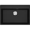 FRANKE Lavello incasso MRG 610-72 TL fragranite nero 1 vasca Maris Franke