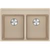 FRANKE Lavello incasso MRG 620-35-35 TL fragranite avena 2 vasche Maris Franke