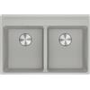 FRANKE Lavello incasso MRG 620-35-35 TL fragranite alluminio 2 vasche Maris Franke