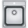 FRANKE Lavello incasso BCX 610-42 inox Bell Franke