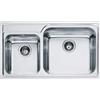 FRANKE Lavello incasso GAX 620 inox 2 vasche Galassia Franke