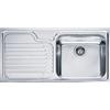 FRANKE Lavello incasso GAX 611 inox gocciolatoio sinistra Galassia Franke