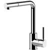 GESSI Miscelatore monocomando con doccetta cucina cromato Neutron 17169 Gessi