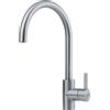 FRANKE Miscelatore monocomando canna girevole in acciaio inox Eos Neo Franke