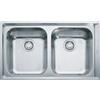 FRANKE Lavello incasso NEX 620 inox 2 vasche Neptune Franke