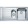 FRANKE Lavello NEX 651 inox 2 vasche gocciolatoio sinistra Neptune Franke
