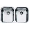FRANKE Lavello sottotop AMX 120 inox 2 vasche Franke