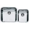 FRANKE Lavello sottotop GAX 120 inox 2 vasche Franke