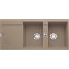 FRANKE Lavello reversibile MRG 621 fragranite oyster 2 vasche Maris Franke