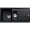 FRANKE Lavello reversibile BFG 651 fragranite nero 2 vasche Boston Franke