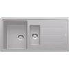 FRANKE Lavello reversibile BFG 651 fragranite alluminio 2 vasche Boston Franke