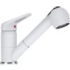 FRANKE Miscelatore monocomando canna girevole bianco Novara Plus Doccia Franke