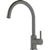 FRANKE Miscelatore monocomando girevole stone grey Lina Franke