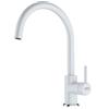 FRANKE Miscelatore monocomando girevole bianco Lina Franke