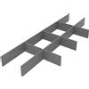 Salgar Divisorio cassetti base 60 80 100 centimetri carbone Salgar