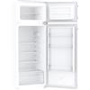 Candy CELDP2450H Frigorifero doppia porta, incasso, BIANCO, ripiani in vetro, luce LED, statico, Nuova classe E, alto 145 cm, Capacità totale 205 L (169+36L)