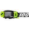 100% Maschera Moto Cross Enduro 100% ARMATIC FORECAST Nero Giallo