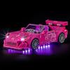 YEABRICKS Luce a LED per modello 77241 Speed Champions 2 Fast 2 Furious Honda S2000 Building Blocks (set da costruzione non incluso)