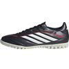 adidas Unisex - Adulto Copa Pure IV Club Turf Football Shoes, Zero Met./Core Black/Lucid Red, 39 1/3 EU